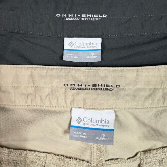 Columbia Women's Straight Leg Pants - Black and Tan - Picture 7 of 11
